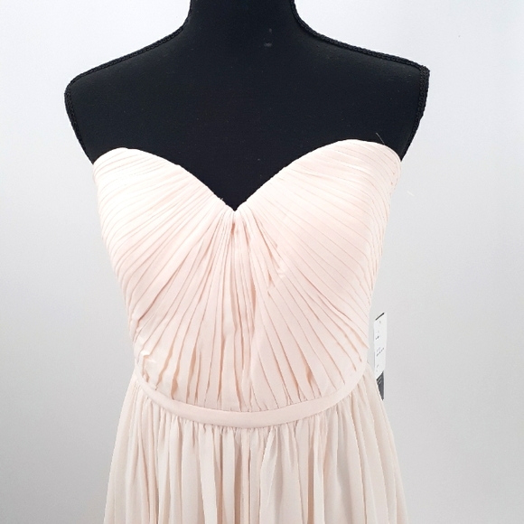 ADRIANNA PAPELL Hailey Strapless Chiffon Dress - Picture 7 of 12